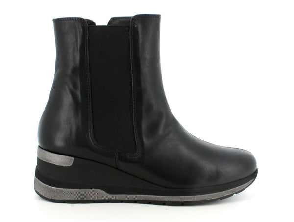 Melluso Donna Tronchetti Pelle R25641X-215066 Nero